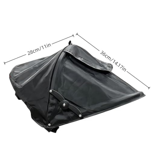 Stroller Canopy Universal Adjustable Foldable Breathable — view 5