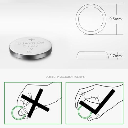 5PCS Essential CR927 Battery Universal Button Cell Battery Power Supply Large Capacity Coin Cell Battery — view 4