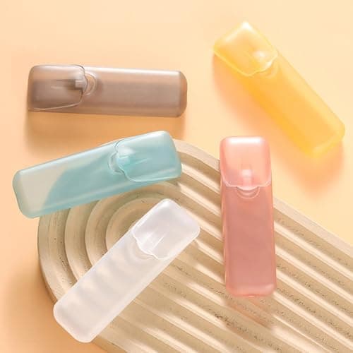 Mini Storage Boxes - 6-piece Lightweight Container,Travel Floss Picks Case - for Office Hotel Car Home Wedding Party Women Adults — view 3