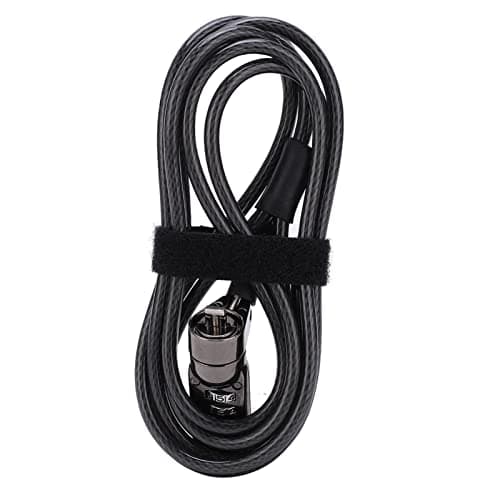 Keyless Steel Cable Combination Lock for Laptop Computer, 3 Pack with — view 5
