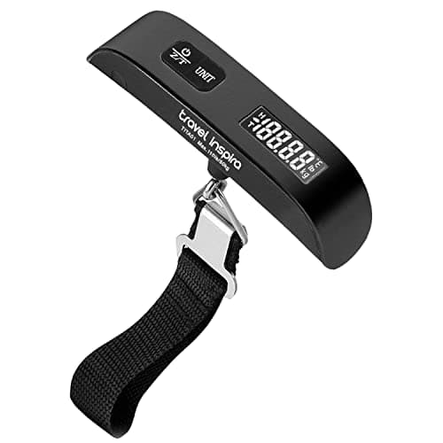 travel inspira Luggage Scale, Portable Suitcase, Weighing Scales (Black)