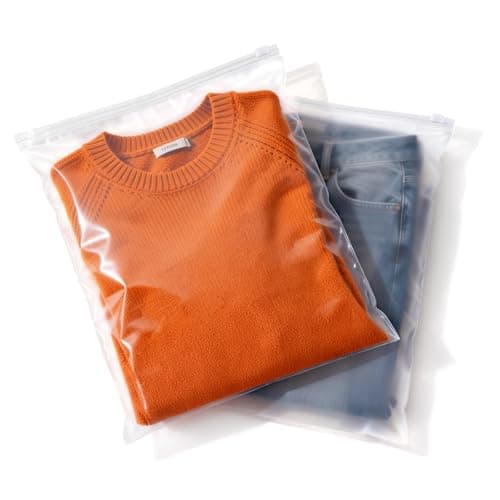 30Pcs Large Ziplock Bags 50x40cm Plastic Reusable Zip lock Bags
