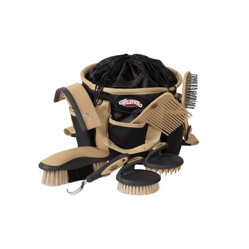Weaver Leather Unisex Grooming Kit, Black/Beige, Tan UK