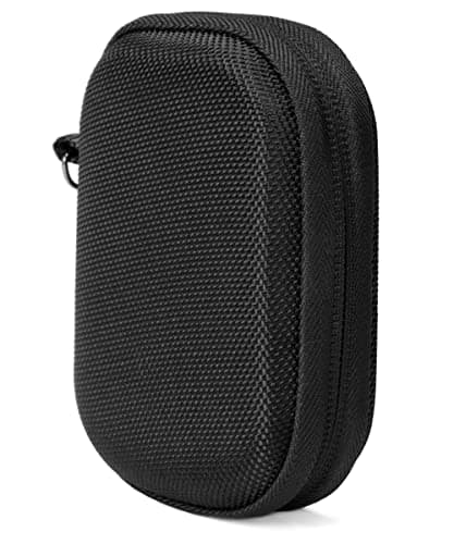 CaseSack case for Beats Flex Wireless Earbuds. Also for Powerbeats High-Performance Wireless Earbuds, mesh Charge Cord Pocket (Black) — view 2