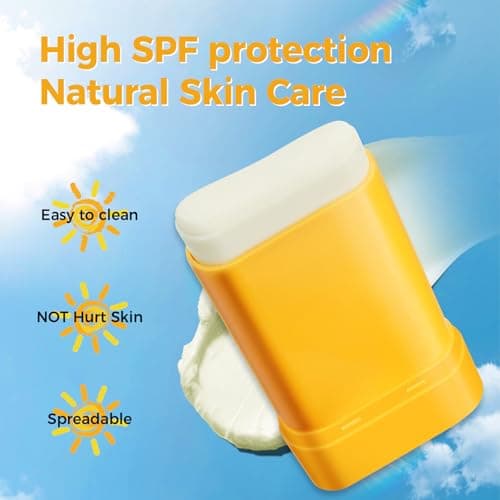 OUKEYA Sunscreen Stick SPF50+ PA++++, Broad Spectrum UVA/UVB Protection, Water-Resistant & Non-Greasy, Matte Finish Sun Block for Face & Body, Outdoor Sports & Daily Use, 0.7 Oz (20g) — view 2