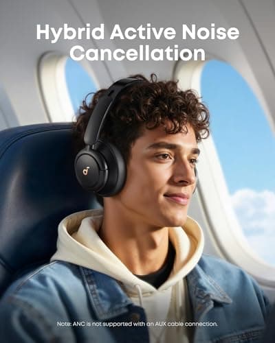 soundcore Anker Q30, Hybrid Active Noise Cancelling Over-Ear Headphones — view 3