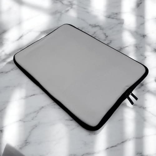 Sublimation Blank Laptop Sleeve Neoprene 12-13" Anti-Shock Zipper Water-Resistant for Customisation Business and Personal Needs (5 Pack) — view 4