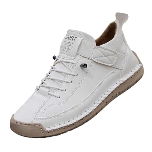 Memory Foam Comfortable Slip on Sneakers for Women Extra Wide Orthopedic Sports Shoes for Women Arch Support Comfortable Running Casual Sneakers Tennis Stylish Cushioned Traveling White