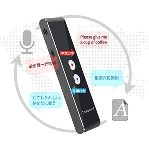 Language Translator Device,96 Languages Smart Foreign Language Translator with 400mAh Batter,Portable Instant Translator Device with Voice — view 2