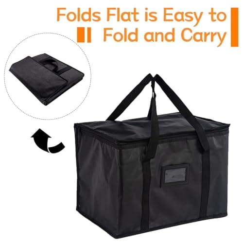 GwaOery Soft Cooler Bag 50L Insulated Picnic Thermal Food Delivery Bag — view 4