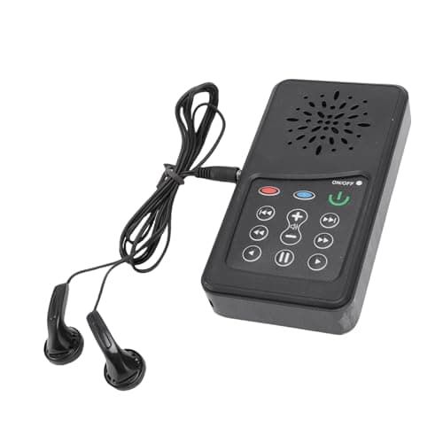 Aramox 8G Solar Powered Scripture Player, 500mAh (Hindi, Gujarati,