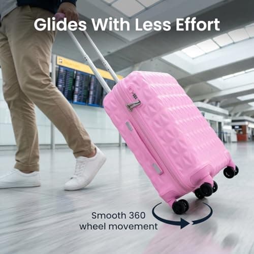 CMY Suitcase 20 Inch Cabin Hard Shell Lightweight ABS Carry-On Luggage — view 5