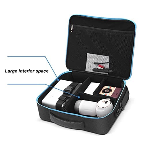 Naroote Video Projector Bag Shockproof Portable Travel Carrying Case for, Vivitek, Pearl Cotton Protection - for Mobile Office — view 2