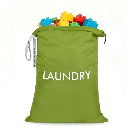 CANBOX Travel Laundry Bag, Nylon Wet Dry Storage Organizer, Zippered
