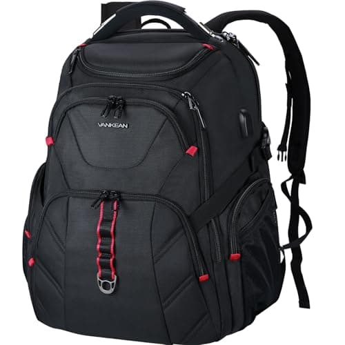 VANKEAN Travel Laptop Backpack 17.3Inch Computer Backpack Men Business Work