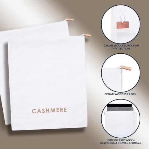 Cashmere Wool Sweater Storage Bag Set — view 4