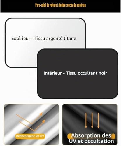 Magnetic Car Side Window Shade for Vauxhall Combo — view 5