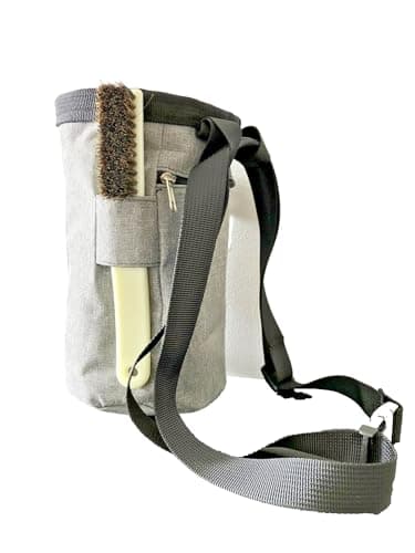 Escapades Bouldering & Climbing Kit – Chalk Bag, 150g Sea-Derived Chalk Powder & Boar Hair Brush – Complete Starter Set for Rock Climbing & Gym — view 3