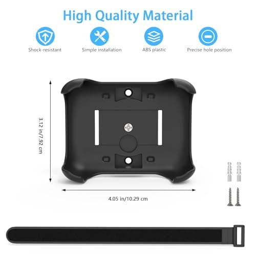 HOLACA Case with Strap for JBL GO 5 Bluetooth Speaker, Magnetic Protective Cover with ABS Hard Shell, Integrated Cinch Strap & Strong Magnet for Gym, Bike, Car Mount — view 2