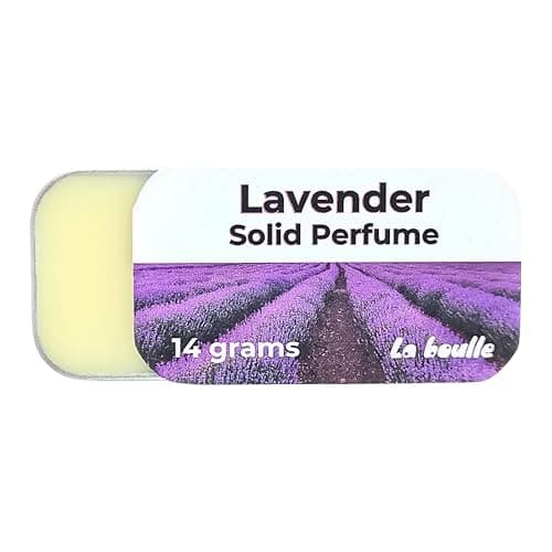 Solid Perfume Balms. Handmade. 14 gr. Only natural ingredients. Long lasting perfume. (Lavender) — view 4