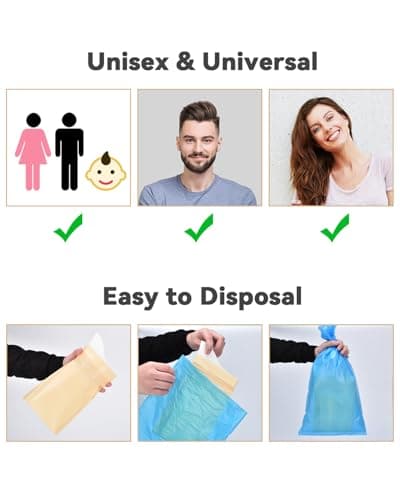 OTraki Portable Toilet Bags Large Capacity Wee — view 6