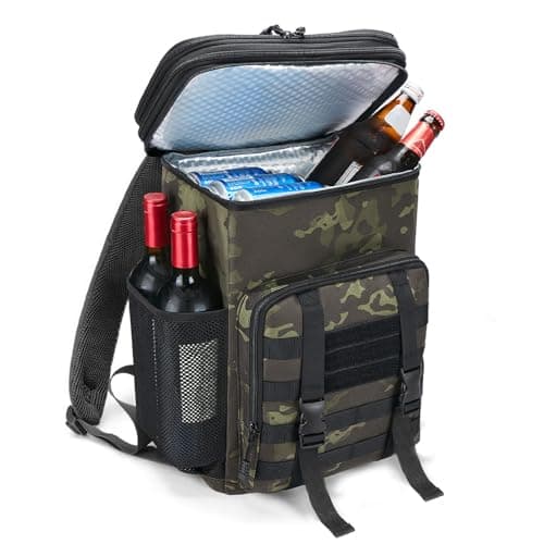 HSHRISH 30LCooler Backpack Double Layer Insulated Tactical Backpack for Men