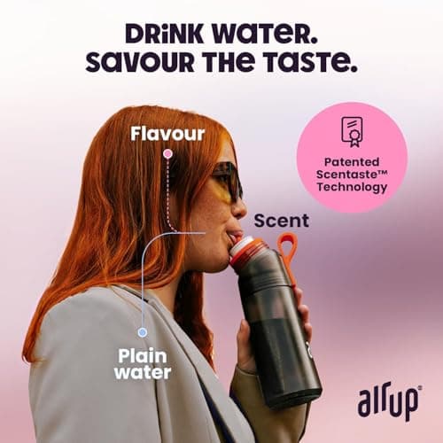AIR UP water bottle Twist Pro Lavender 600ml Starter Set, 5 Scent Pods — view 2