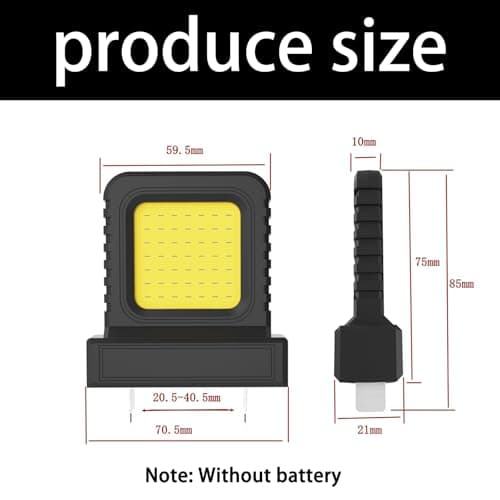 Professional-Grade Portable Work Light, Red — view 3
