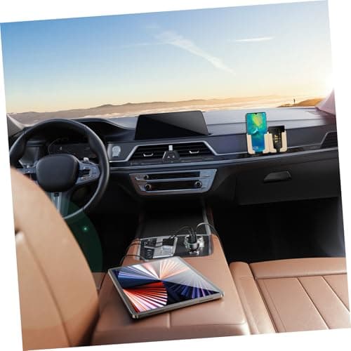 MUCKLILY Beige Plastic Dash Phone Mount for Car Dashboard Navigation — view 5