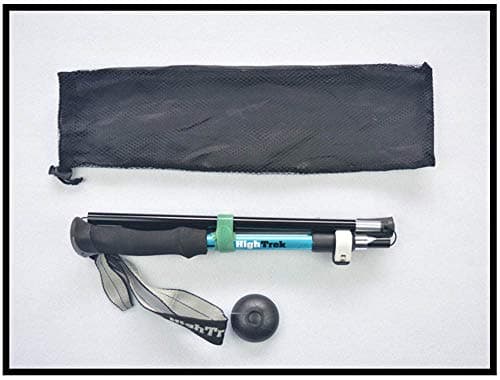 Nordic Walking Trekking Poles 7075 Carbon Fiber Material Storage Length 38cm Weight 250g, New Lock System, Suitable For Hiking, Walking, Gold — view 3