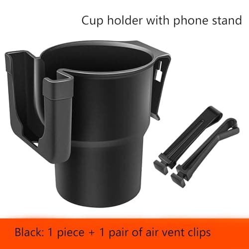 Universal Car Cup Holder Extender – Expandable Vehicle Bottle Organizer for Coffee Water Cup Storage Secure Clip Design for SUV Truck Sedan Road Trip Camping Commuting Travel Use | Automotive Accessor — view 4
