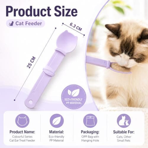 10 Pack Square Cat Bowls with Spoon – for Organised Multi-Cat Feeding — view 3