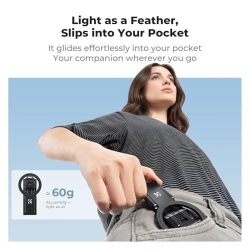 K&F CONCEPT Mini Tripod for iPhone & Android Handset, 7MM Ultra-Slim — view 3
