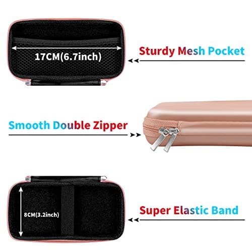 ACOCOBUY Power Bank Case Shockproof Hard EVA Carrying Case for Hard Drive — view 4