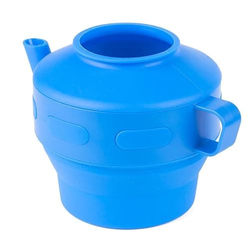 Collapsible Portable LooBud Travel Bidet, Bodna, Lota, Shatafa - 1L (Blue, One Size) — view 2