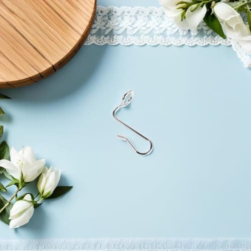 36pcs Mini Metal Hanger Extension Hook Silver for Closet Organization — view 5