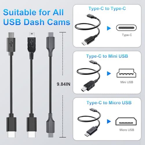 Dashcam Power Adapter Custom for Ford 5 Pin (Model B) for Mustang Mache — view 6