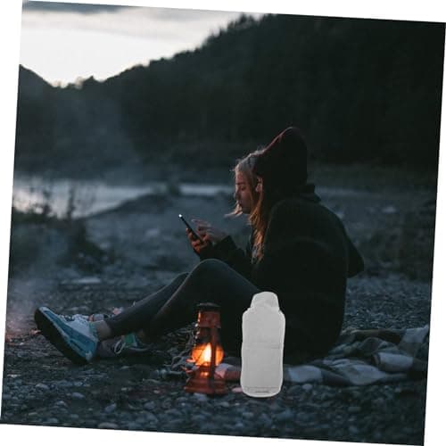 VICASKY Buckle Design Kerosene Lamp Container Canvas Outdoor Lantern Bag — view 2