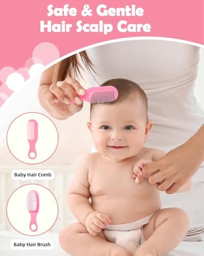 Baby Healthcare and Grooming Kit, Lictin 12PCS Nursery Care,Nail Clippers — view 3