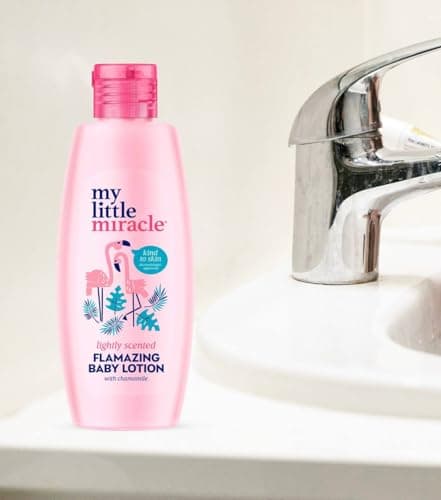 My Little Miracle Baby Gift Set | Lotion, Shampoo & Conditioner, Oil, Bath & Top to Toe Wash | Newborn Essentials & Baby Shower Gifts — view 3