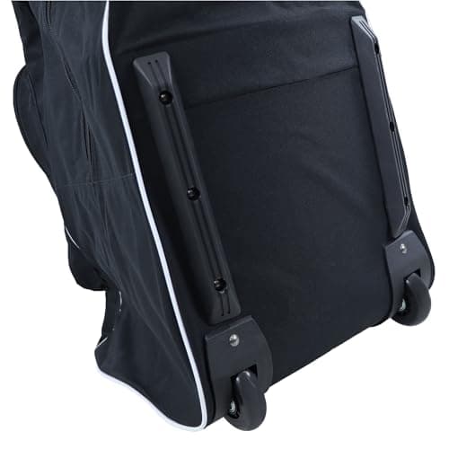 Pro Rider Golf Travel Flight Bag Cover with Wheels | Durable Padded Case for Clubs | Easy Carry or Wheeled Rolling — view 4