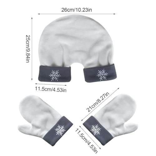 Couple Full Finger Gloves – Romantic Handwear Set, Lovers Winter Gloves, Knit Design, Soft Warm Protection | for Christmas Valentines Day New Year Winter Outdoor Travel Evening Casual Street Cold — view 5