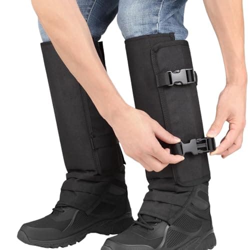 Leg Gaiters for Men 1-Pair Bite-Proof Lightweight