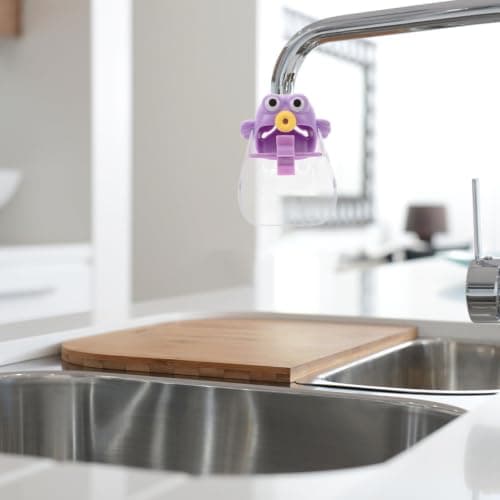 Faucet Extender for Hand Washing, Universal Splashproof Lavender — view 5