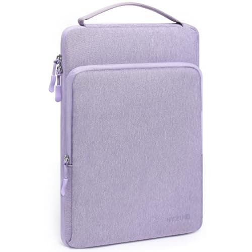 HYZUO 13 Inch Laptop Bag Sleeve Case for MacBook Air 13 M5, Lilac Purple