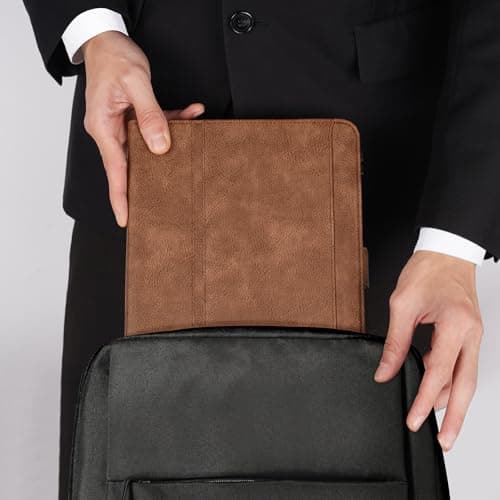 AsileCuir Case for iPad A16 (11th Gen)/iPad 10th Generation, Dark Brown — view 5
