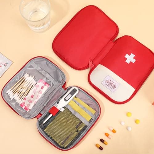 Invalidism 3 Pcs Red First Aid Bag Empty — view 5