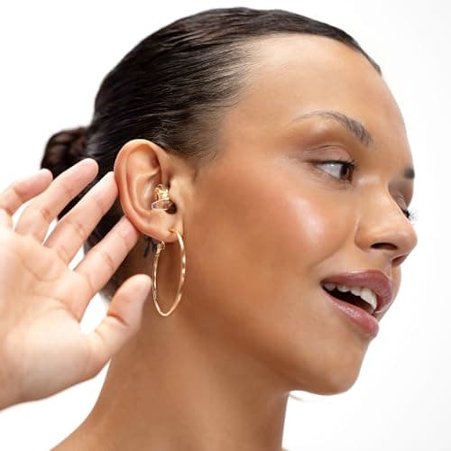 Eargasm High Fidelity Gold Earplugs for Concerts, Festivals, Musicians, DJs, Night-Life, Motorcycle Hearing Protection - Reusable Ear Plugs for High Fidelity Noise Reduction up to 21 dB — view 3