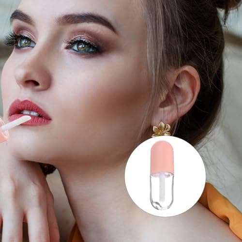 10 Pack 5ml Pink Plastic PP Lip Gloss Tubes for DIY — view 6