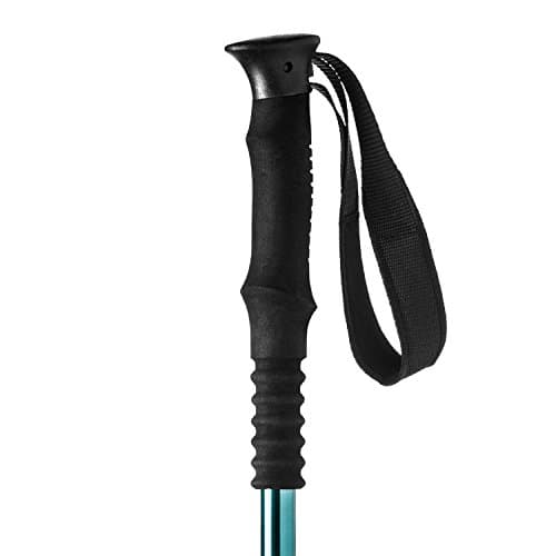 One Trekrite Womens Adjustable Anti Shock Hiking Stick/Walking Pole - Teal — view 2